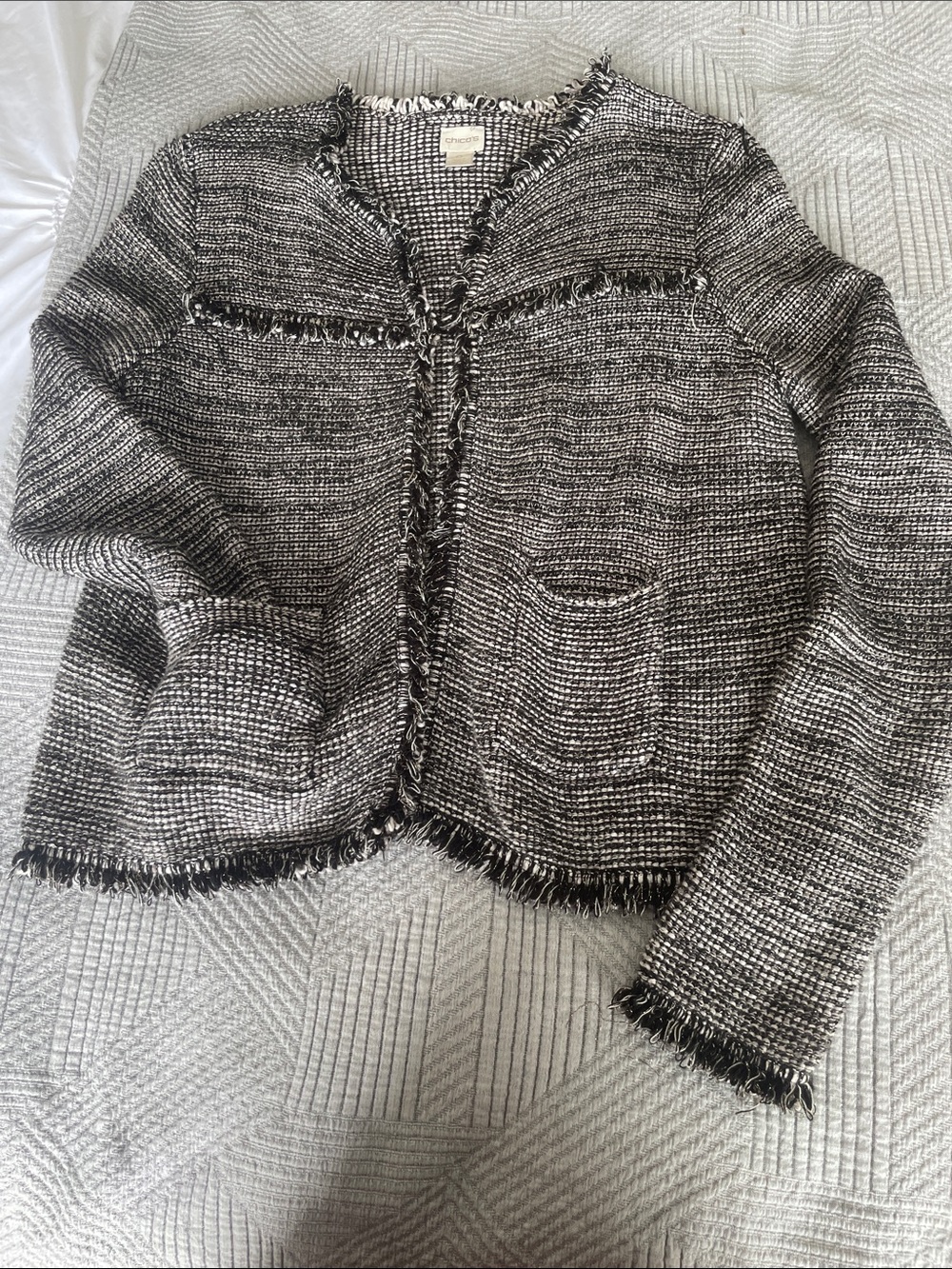 Chicos cotton lightweight jacket